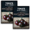 Black Cherry Tomato Seeds for Planting Indeterminate Heirloom Non-GMO Variety Grow High