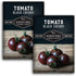 Black Cherry Tomato Seeds for Planting Indeterminate Heirloom Non-GMO Variety Grow High
