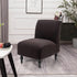 Armless Iauddy Accent Slipper Chair Cover Slipcover,Stretch Spandex Removable Non-Slip Silp Cover for Accent Chair