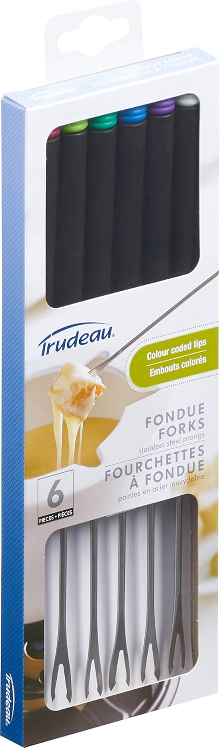 Trudeau Set of 6 Meat Fondue Forks