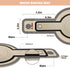 Silicone Bread Sling for Dutch Oven, 2 PCS Non-Stick Reusable Baking Mat with Long Handles for Easy Sourdough Transfer