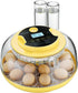 18 360 VEVOR Egg Incubator, Automatic Egg Turner with LED Candler, Temperature & Humidity Control, View Clear Window