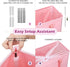 Odonata Slim Laundry Hamper, Collapsible Laundry Basket Thin Dirty Clothes Basket, Narrow Laundry Bag Foldable Dirty