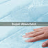 Buganda Memory Foam Bath Mat Rug 47" x 17" Ultra Soft Non-Slip Water Absorbent Machine Washable for Bathroom