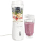 Hamilton Beach Portable Blender for Shakes and Smoothies, 14 Oz BPA Free Travel Cup, 2 Jars, White (51102V)