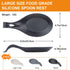 Spoon Rest for Stove Top, 3 Pack Large Silicone Spoon Holder for Kitchen Counter,Coffee Spoon Rest,Heat Resistant Cooking Spoon Holder Perfect Kitchen Gadgets for Kitchen Utensils Ladles