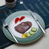 Steak Knives Set, 12 Piece Premium Stainless Steel, 6 Dinner Forks & 6 Knives, Mirror Polish, Dishwasher Safe
