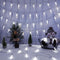 GRADESIN Christmas Icicle Lights Indoor20ft 40 LED Icicle String Lights Battery Operated