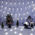 GRADESIN Christmas Icicle Lights Indoor20ft 40 LED Icicle String Lights Battery Operated