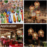 50pcs 38mm H&D HYALINE & DORA Suncatcher Crystal Icicle Pendant Sun Catchers Chandelier Prisms Drops Lamp Candle