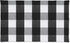 Black & White Cotton Buffalo Check Placemats Set of 4, Heat Resistant Dining Table Place Mats for Kitchen, 12 x 18
