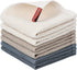 Nialnant 6 Pack Kitchen Towels and Dishcloths Sets,100% Cotton Soft Absorbent Quick