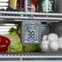 Taylor LCD Display Digital Kitchen Thermometer - Refrigerator/Freezer Min/Max Display, Gray (1 Count)