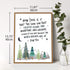 Howwii Communion Inspirational Wall Art for Nursery Mountain Decor, Same God Creation Christian Wall Decor for Kids