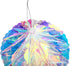 Hanging Decorations Iridescent Honeycomb Ball Foil Ceiling Hanging Flowers for Bridal Shower Wedding Birthday Party