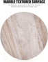 Hoewina 6Pcs Set 4 Inches Drink Coasters with Holder, Marble Style Ceramic Drink Coaster, Absorbent Coasters Suitable