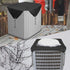 Qualward Heavy Duty AC Covers for Outside Units, Water-Resistant Outdoor Central Unit Cover, Fits Up to 32 x 32 Inch,