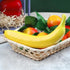 OLIREXD 6PCS Individual Fake Fruit Bananas - Artificial Fruit Lifelike Simulation Bananas for Still Life Paintings