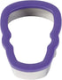 Wilton Comfort Grip Purple Skull Cookie Cutter, 2310-3742