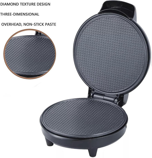 Yosoo 1200W Nonstick Waffle Cone and Bowl Maker, DIY Home Kitchen, Temperature Control, Easy Maintenance