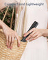 Milk Frother with Cover, Battery Operated Electric Frother, Whisk, Drink Mixer & Foamer for Coffee, Latte, Matcha, hot