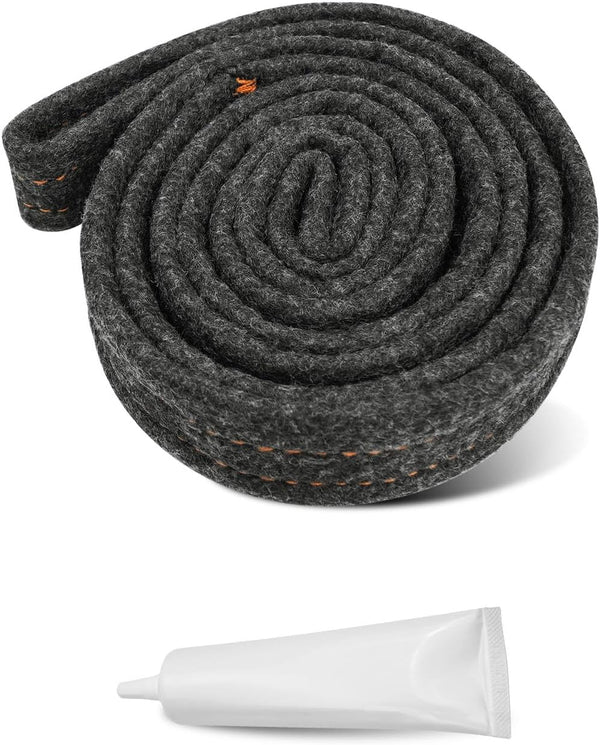 Dryer Drum Felt Seal Compatible with Whirlpool Kenmore Maytag, Replacement for 280114 PS970088