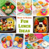 Yangcan0507 50 Pcs Food Fruit Fork Picks for Kids, Cute Animals Bento Box Decor Forks for Cake Dessert Party