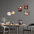 5x7 Set 12 5x 7 5x7 EYMPEU Picture Frames Rustic Brown Walnut Wood Color of Multi Display Wooden Colored Photo Frames