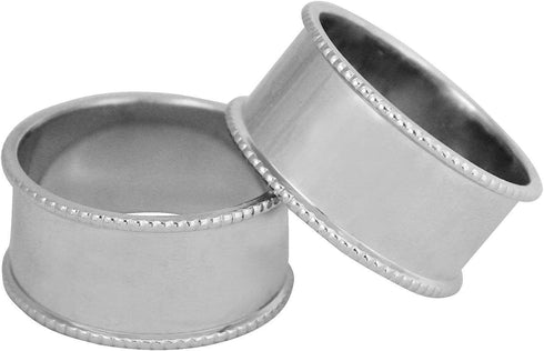 Handmade Napkin Rings Holder Set of 12 for Dinning Table Parties Everyday (Pack of 12)