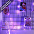 Brizled Purple Halloween Lights, 19.47ft 60 LED Battery Powered Twinkle/Steady On String Lights