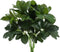 GTIDEA Artificial Shrubs Plants Fake Silk Schefflera Bushes, Faux Greenery Leaf Arrangements, 2pcs for Indoor Outdoor