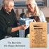 Retirement Gifts for Women and Men, Coworker Leaving Gifts, Happy Retirements Cutting Board for Colleagues