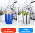 VEGOND Stainless Steel 12 oz Tumblers, Vacuum Insulated Double Wall Travel Tumbler with Lid and Straw, Royal Blue