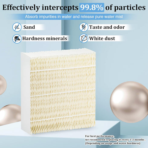 Fetechmate 2 Pack 1043 Humidifier Wick Filter for Essick Air, Bemis Space Saver Humidifiers