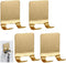 4 Pcs Gold Razor Loofah Holder for Shower Self Adhesive Waterproof Shaver