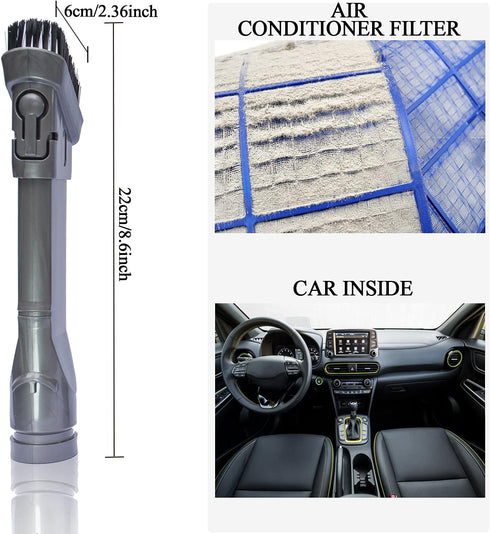 Flexible Extension Hose & Vacuum Attachments - Replacement Parts for Dyson V11 V10 V8 V7 V6 DC74 DC62