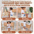 13 KidBloom Toddler Chair, Ergonomic Kids Chair, Durable and Sturdy Small Plastic Child Chair for Toddlers