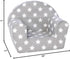 Delsit Kids Couch for Toddlers - Comfy Armchair for Children, Lightweight Foam Sofa and Reading Chair with Removable