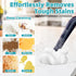 LOVECO Small Microfiber Bonnets (Triangle) Compatible with Dupray Steam Cleaner, McCulloch, awasky, etc, Reusable