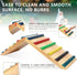 2 1 Rainbow Chicken Perch and Ramp Trainer, in Sturdy Wooden Chicken Roosting Bar, Baby Chick Toys for Brooder, Chicken