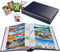 Photo Album for 4x6 Photos - Holds 402 Pockets with Memo Slip-in Pockets - Leather Cover Picture Book for Wedding