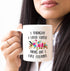 YouNique Designs I Thought I Liked Coffee Turns Out I Like Creamer Mug, 11 Ounces, Funny Coffee Mug
