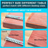AONCHLIU 1.5mm Clear PVC Table Cover Protector Thick Crystal Plastic Desk Table Cover Protection Waterproof Vinyl Clear