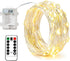 4 Pack 8 5M 50 BXROIU Battery Operated Fairy String Lights, Modes Silver Wire with Remote & Timer - LEDs Waterproof