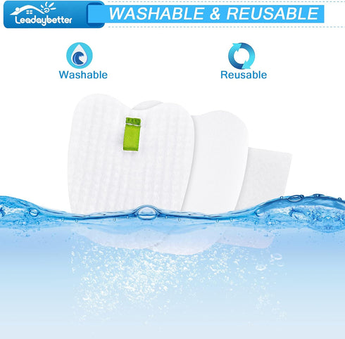 Leadaybetter Filter Replacement for Shark Rocket DuoClean, HV380 HV380C HV380W HV381 HV381C HV382 HV384Q UV380 ZS360