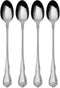 Oneida True Rose Iced Tea Spoons, Set of 4,Silver