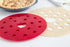 Fox Run Apple Pie Top Cutter, Plastic, Red, 9.5 x 9.5 x 0.25 inches