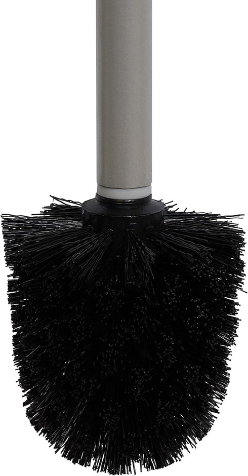 Zenna Home Nickel Smart Accessories NeverRust Rustproof Toilet Bowl Brush Holder (EBH1ALBNL)