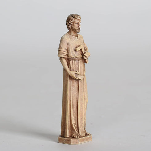 BC Catholic St. Joseph Statue for Selling Homes, Home Seller Kit with Instruction Card and Burial Bag, Handmade