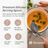 Starpack 'Winning Serve' XL Premium Silicone Serving Spoon (13.5") - Large Silicone Spoon for Cooking High Heat